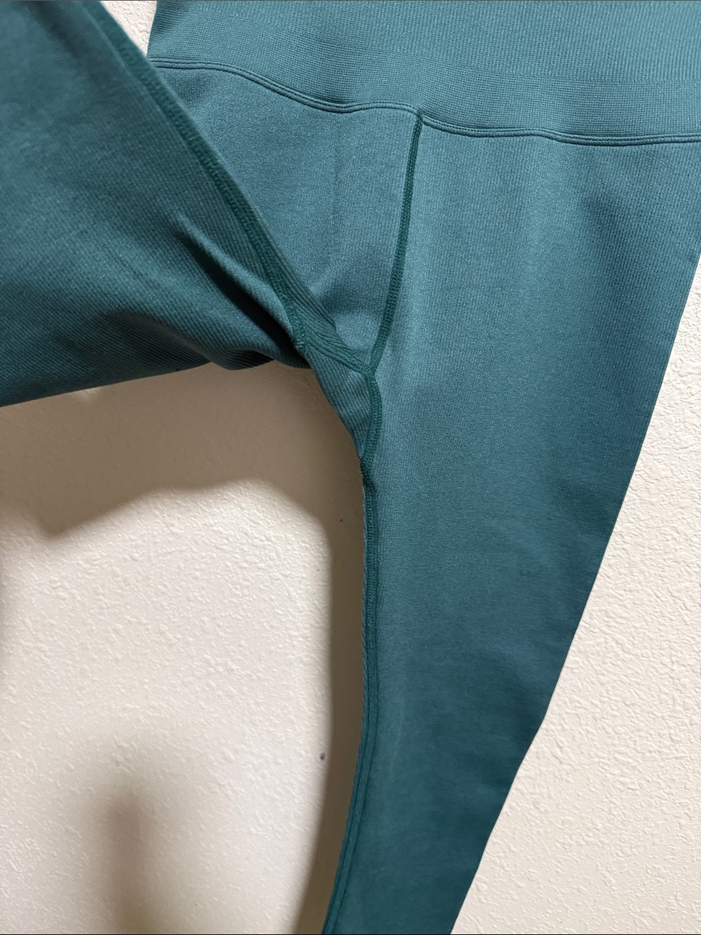 Spiritual Gangster High Waisted Seamless Leggings Teal Green XS/S - Picture 6 of 8